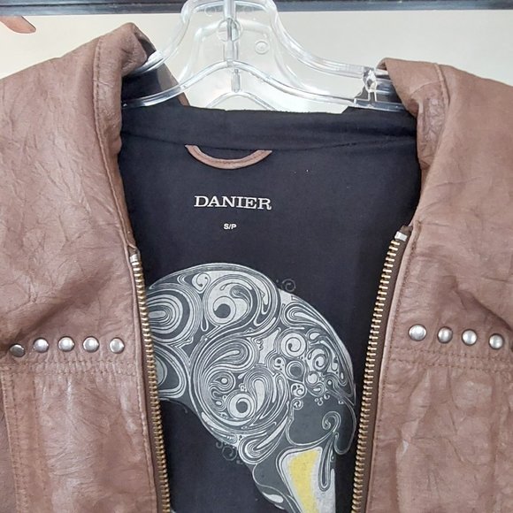 Danier Leather Bomber jacket W Hood - Picture 4 of 6